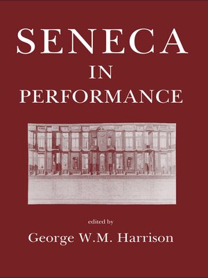 cover image of Seneca in Performance